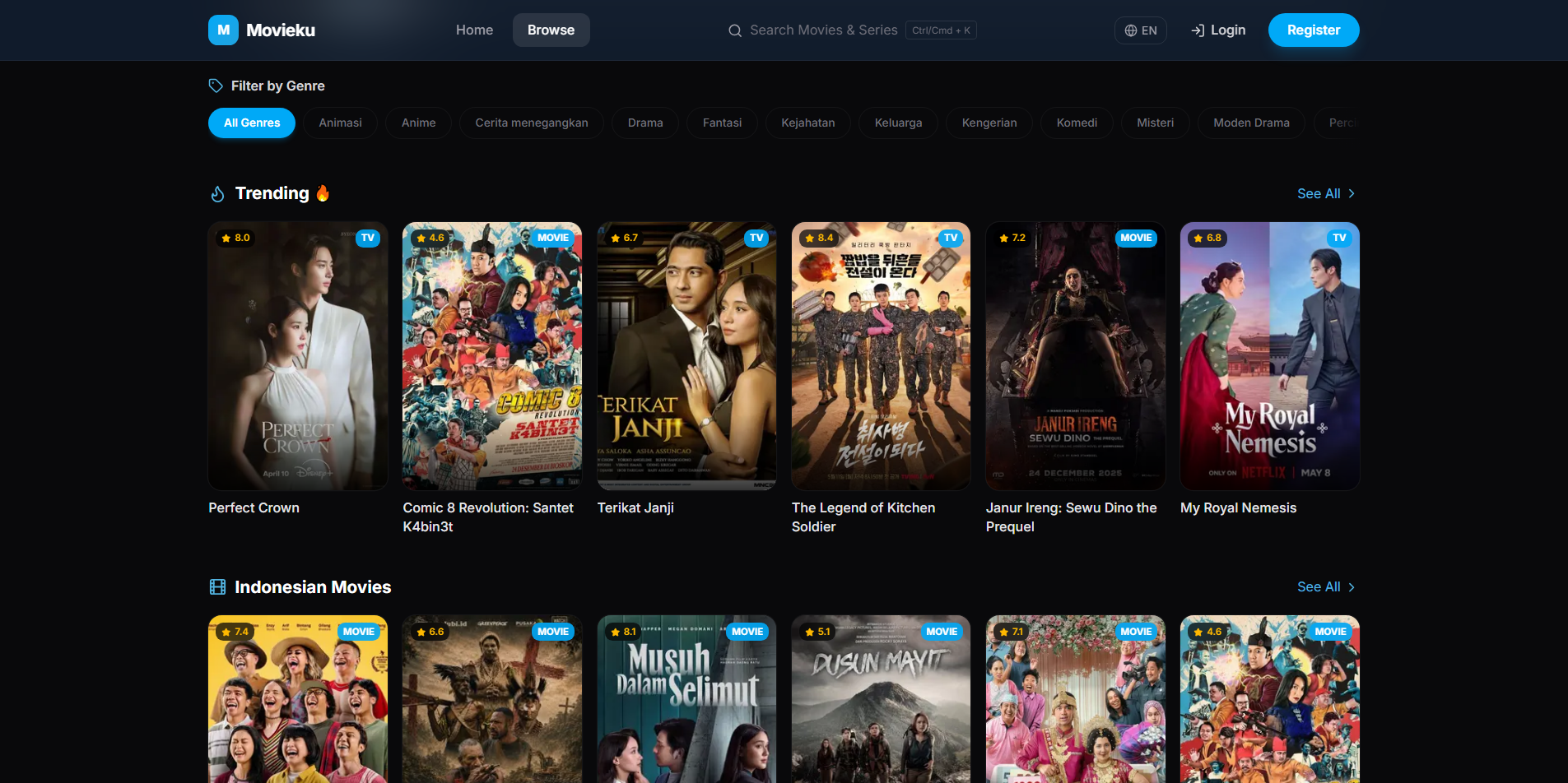 SaaS Platform Streaming Movies/Serial